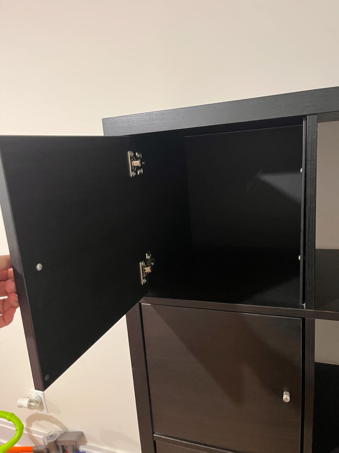 Black Shelving unit- Kallax style - photo 2