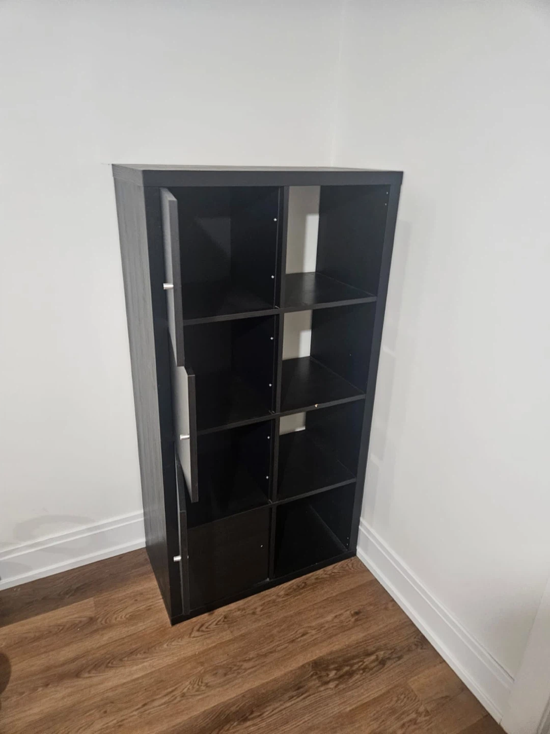 Black Shelving unit- Kallax style - photo 3