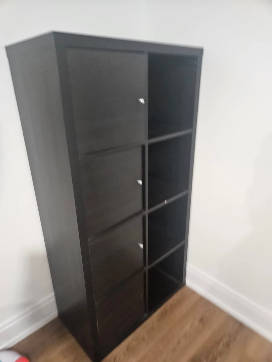 Black Shelving unit- Kallax style - photo 4