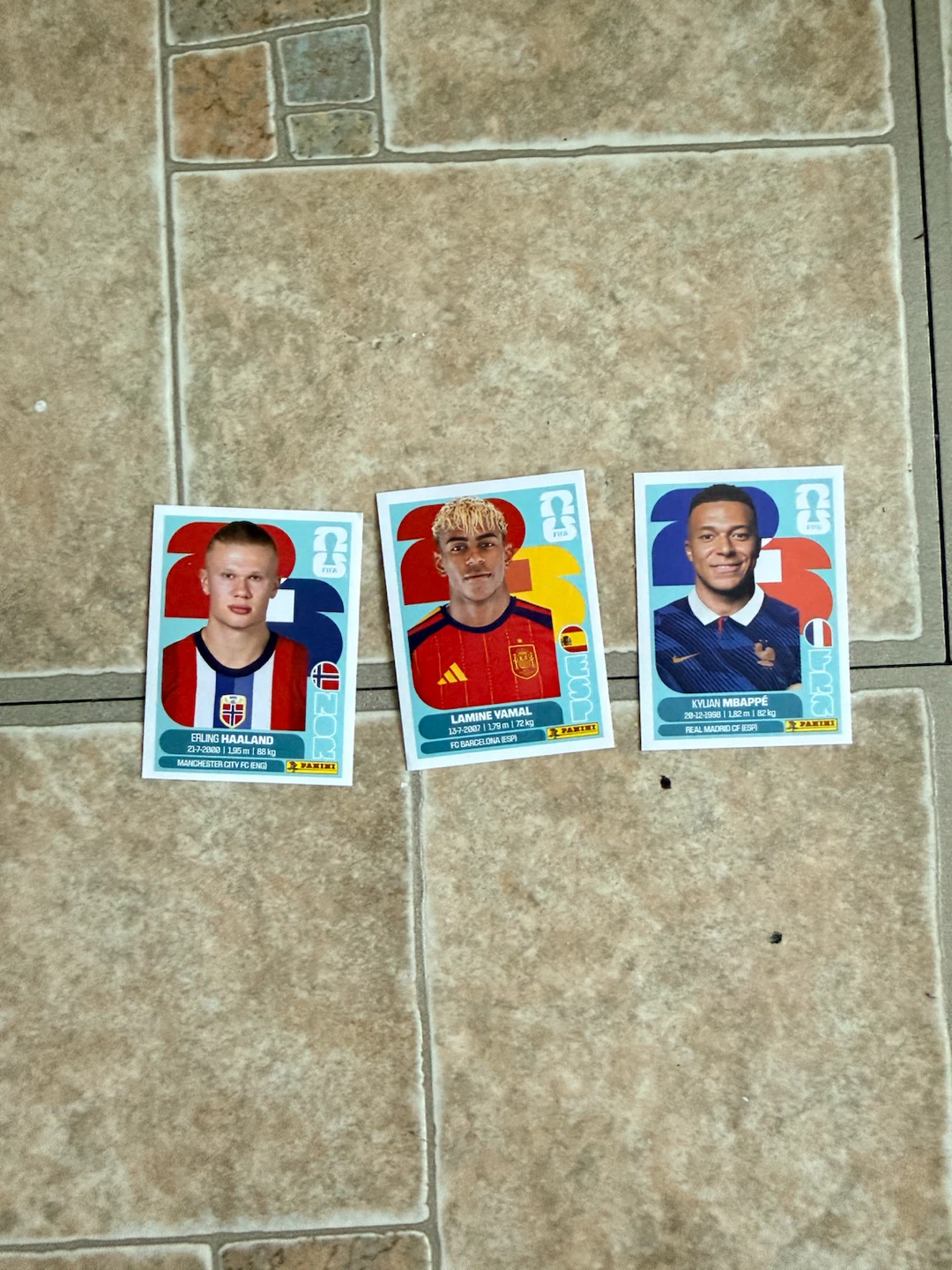 Haaland, Yamal, Mbappé