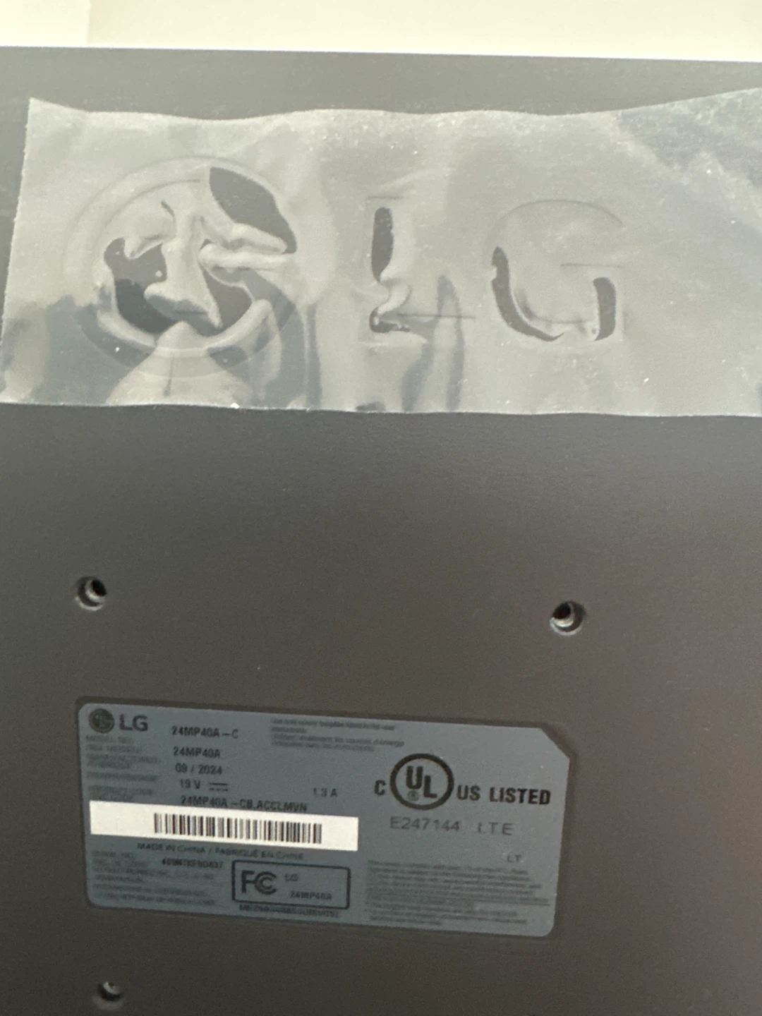LG 24MP40A-C Monitor - photo 2