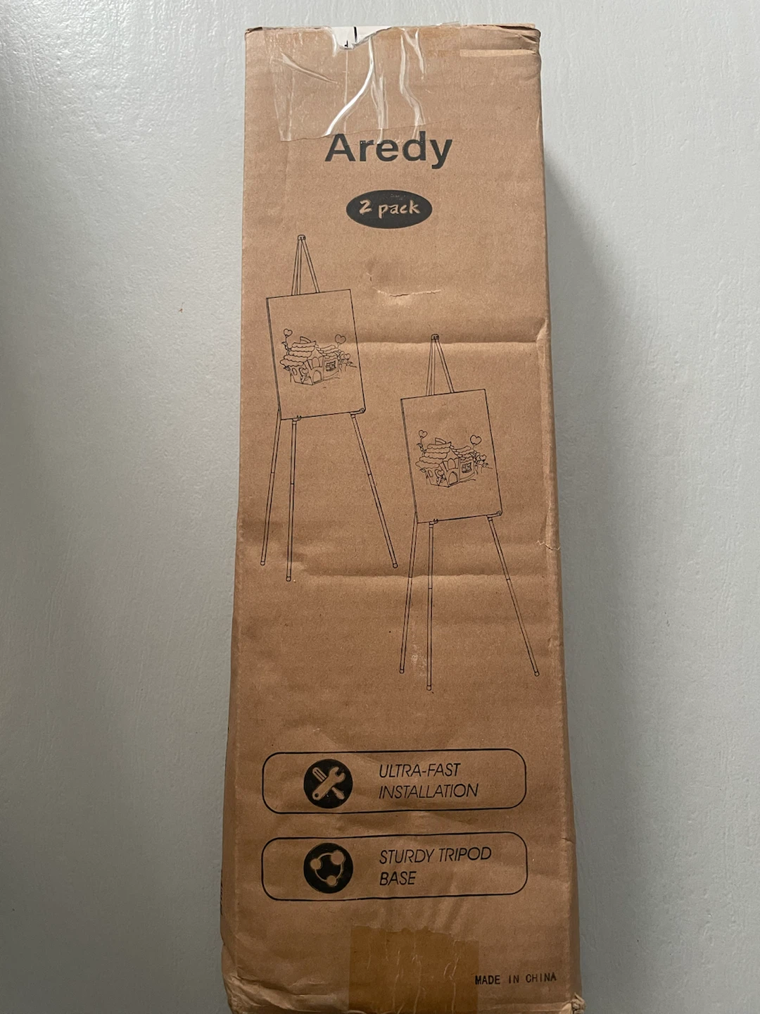 NEW! 63” Tall & Adjustable 2 Pack Metal Easel Stand - photo 2