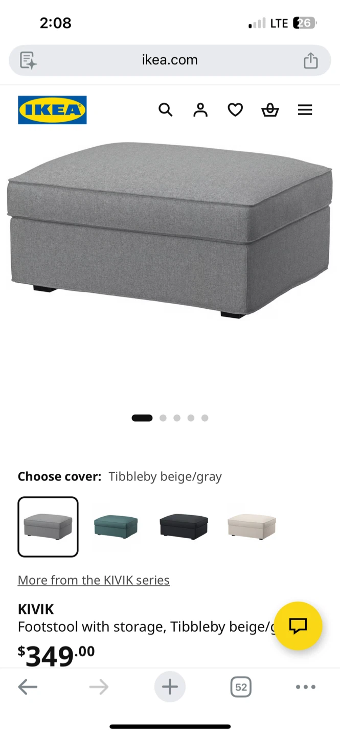 Sectional Sofa with Ottoman - photo 4