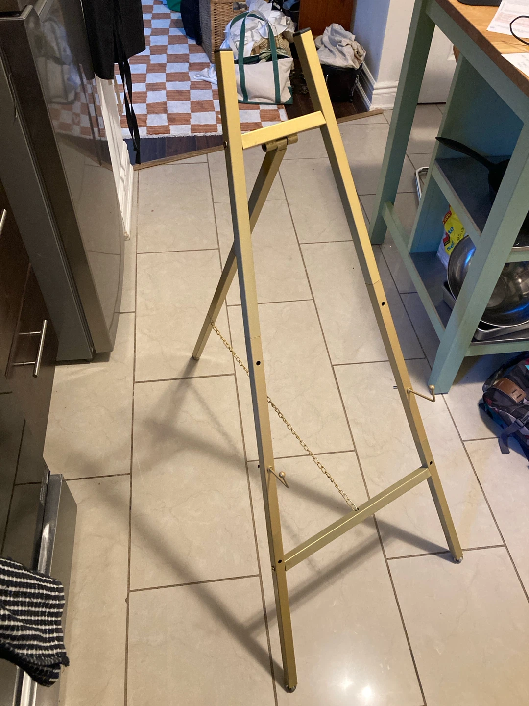 gold easel / sign holder
