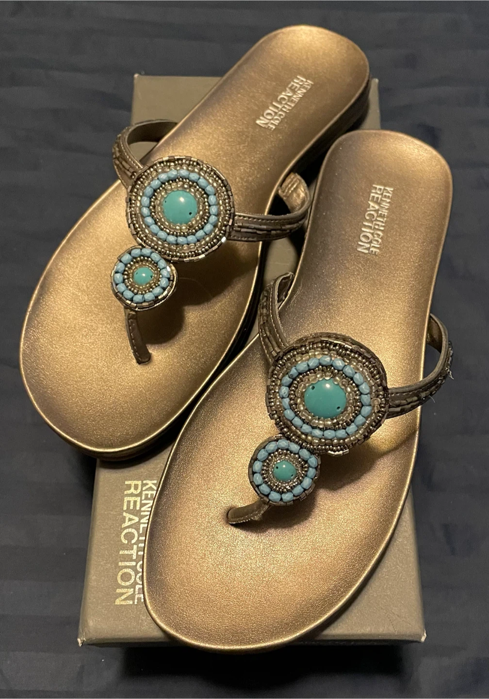 Women’s designer sandals size 8.5 - photo 2