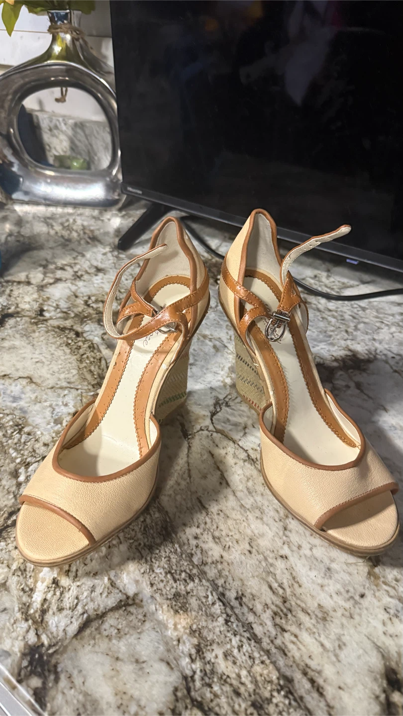 Lola Rose Women's Wedge Sandals Size 7.5 check more pictures - photo 2