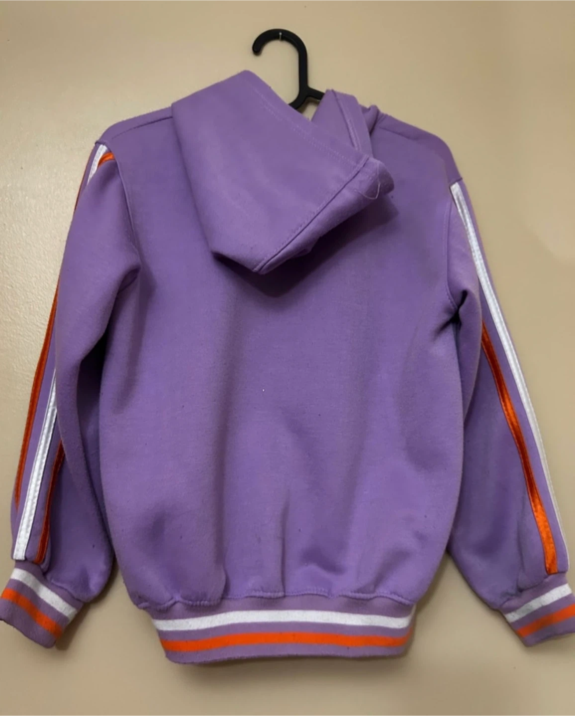 Girls Purple Tracksuit with Butterfy Emblem size 7/8 - photo 4