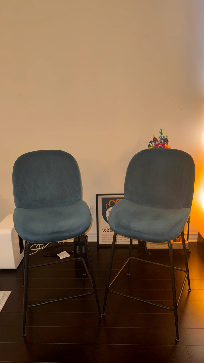 Pair of bar stools