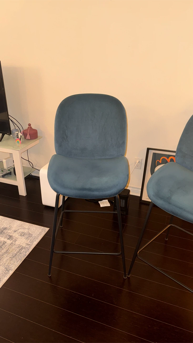 Pair of bar stools - photo 4