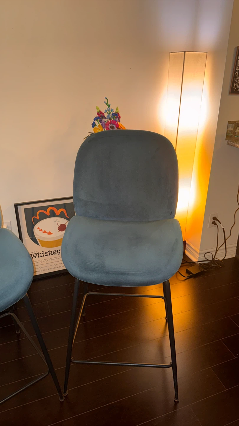 Pair of bar stools - photo 5