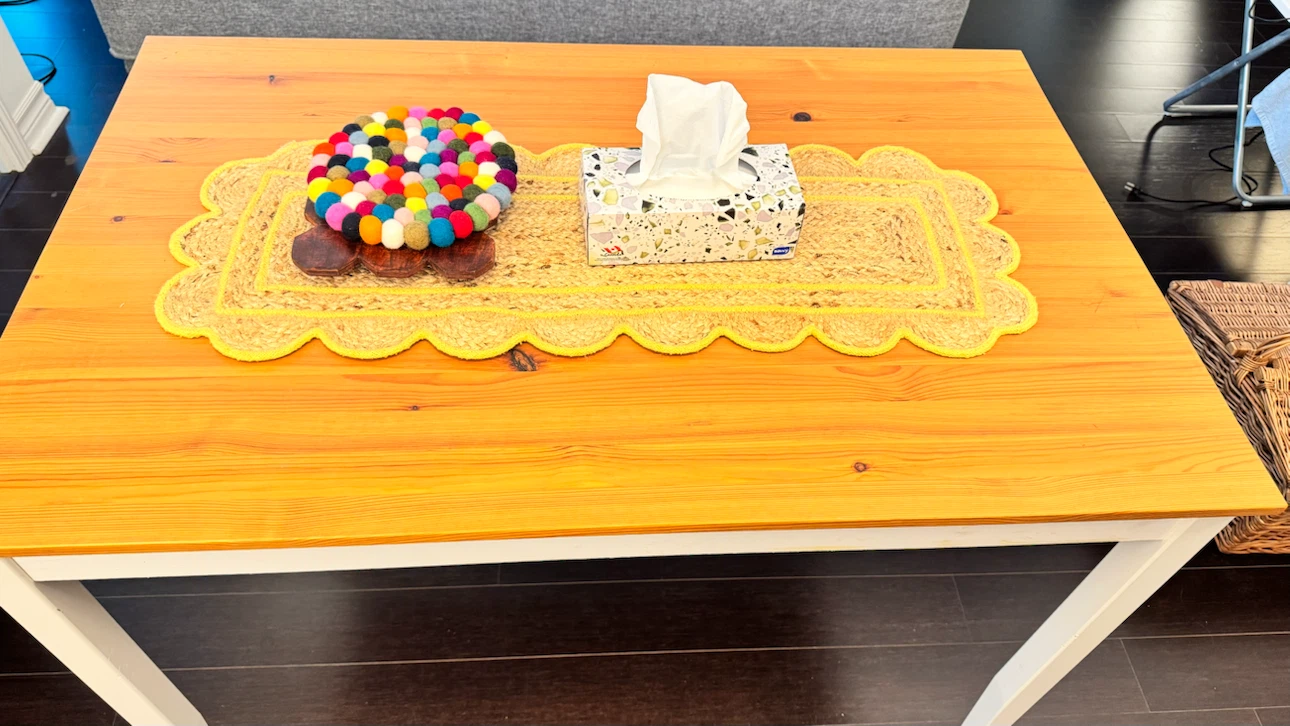 Wooden table - photo 5