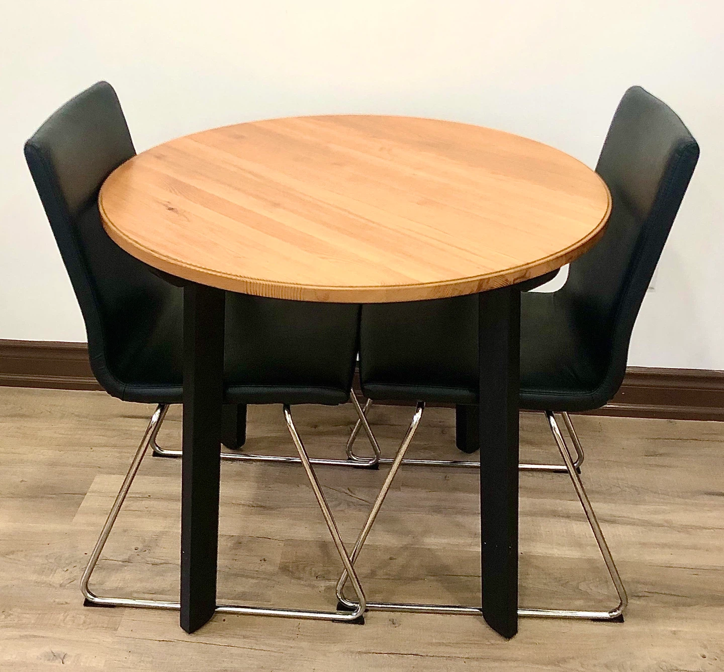 IKEA Natural Pine Wood Dining Table