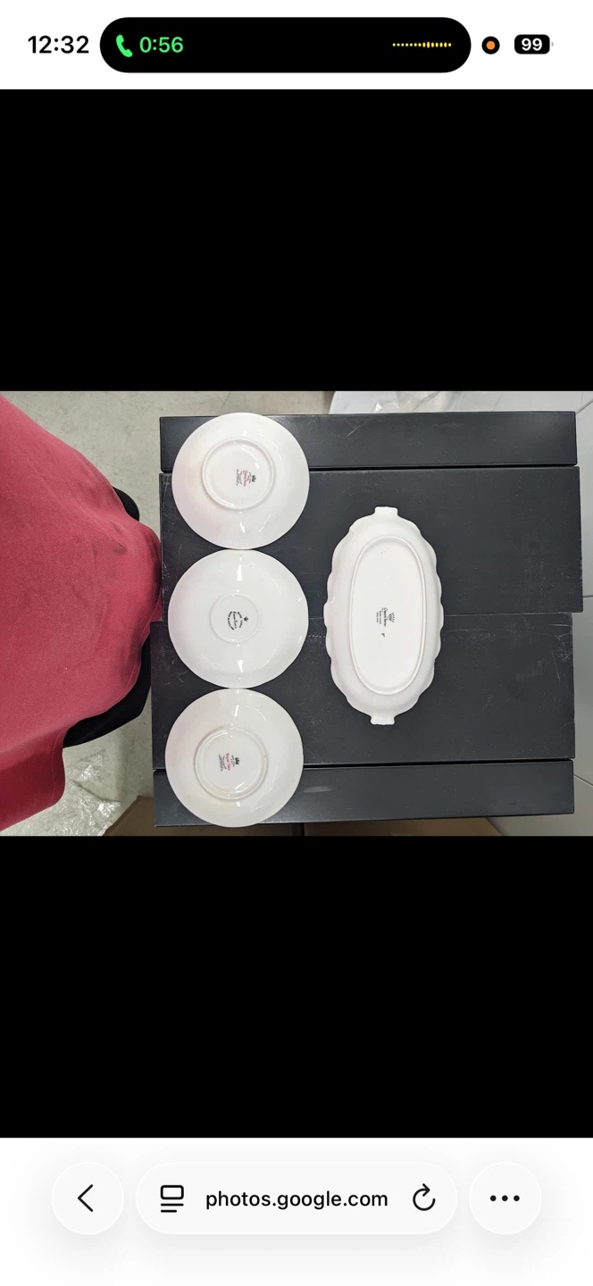 Assorted Vintage Floral Plates - photo 4