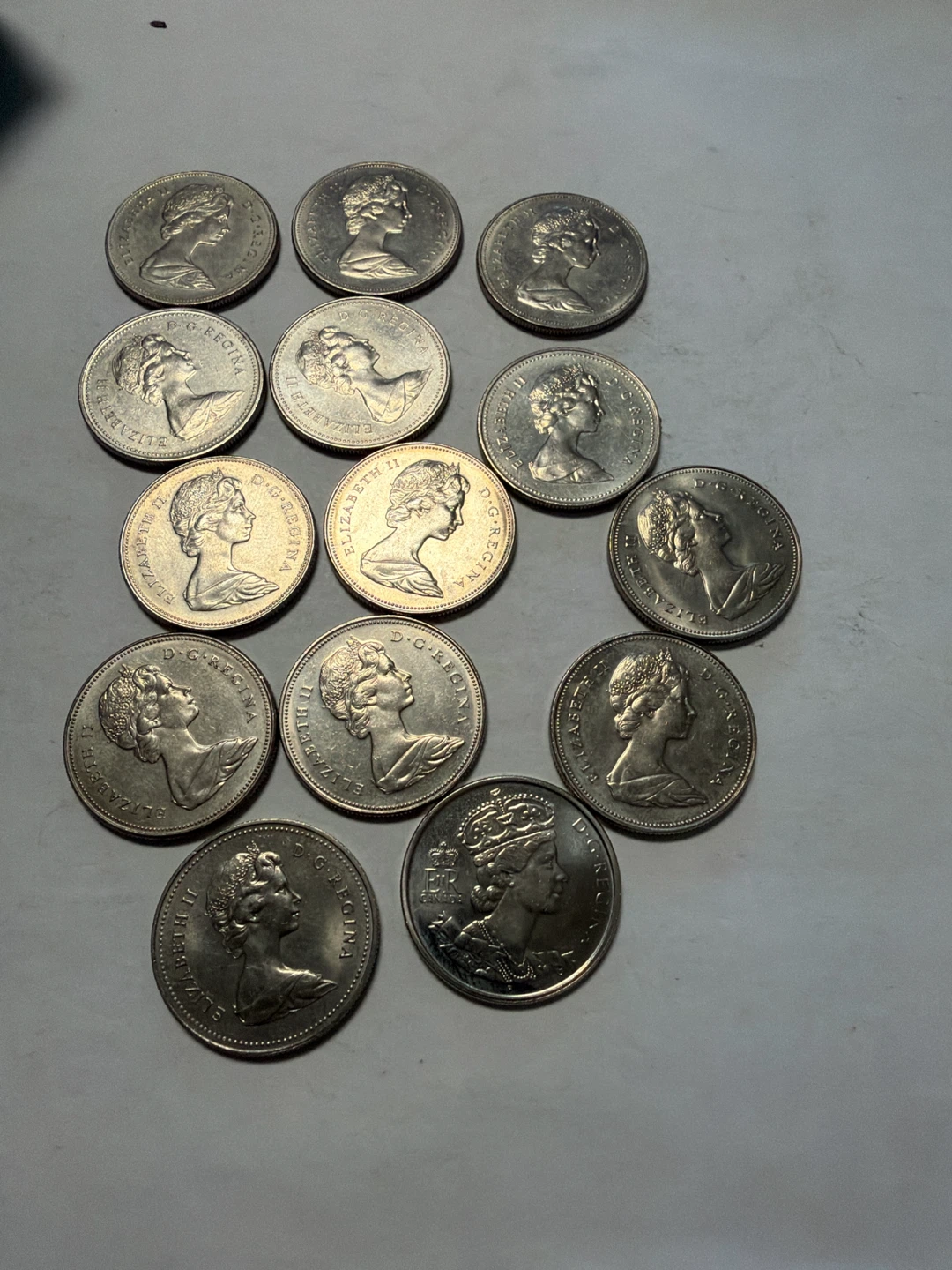 Collection of Canadian 50 Cent Coins - photo 2