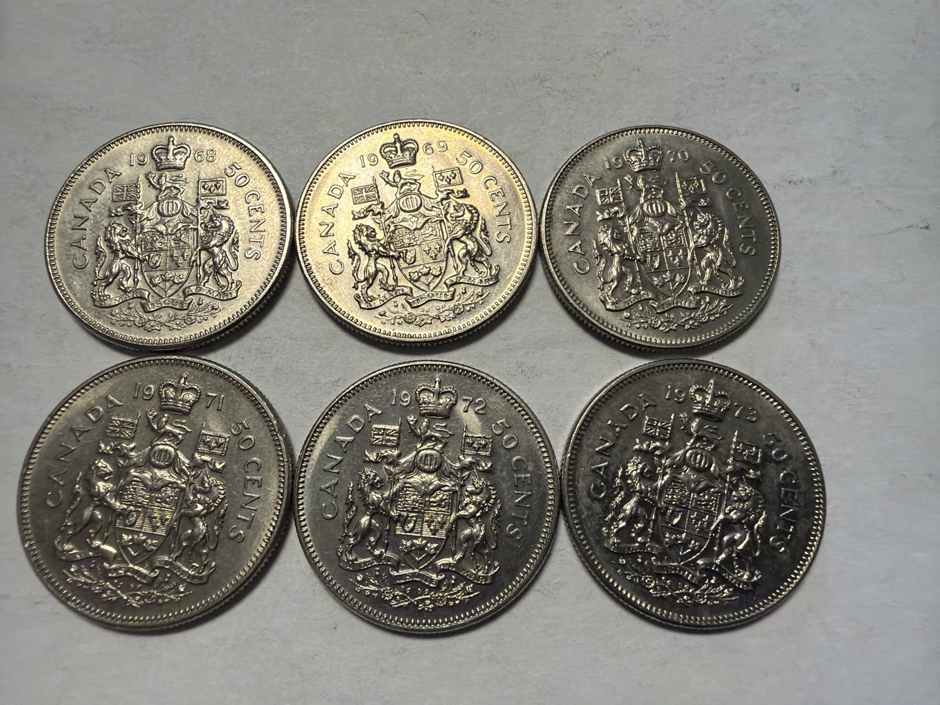 Collection of Canadian 50 Cent Coins - photo 4