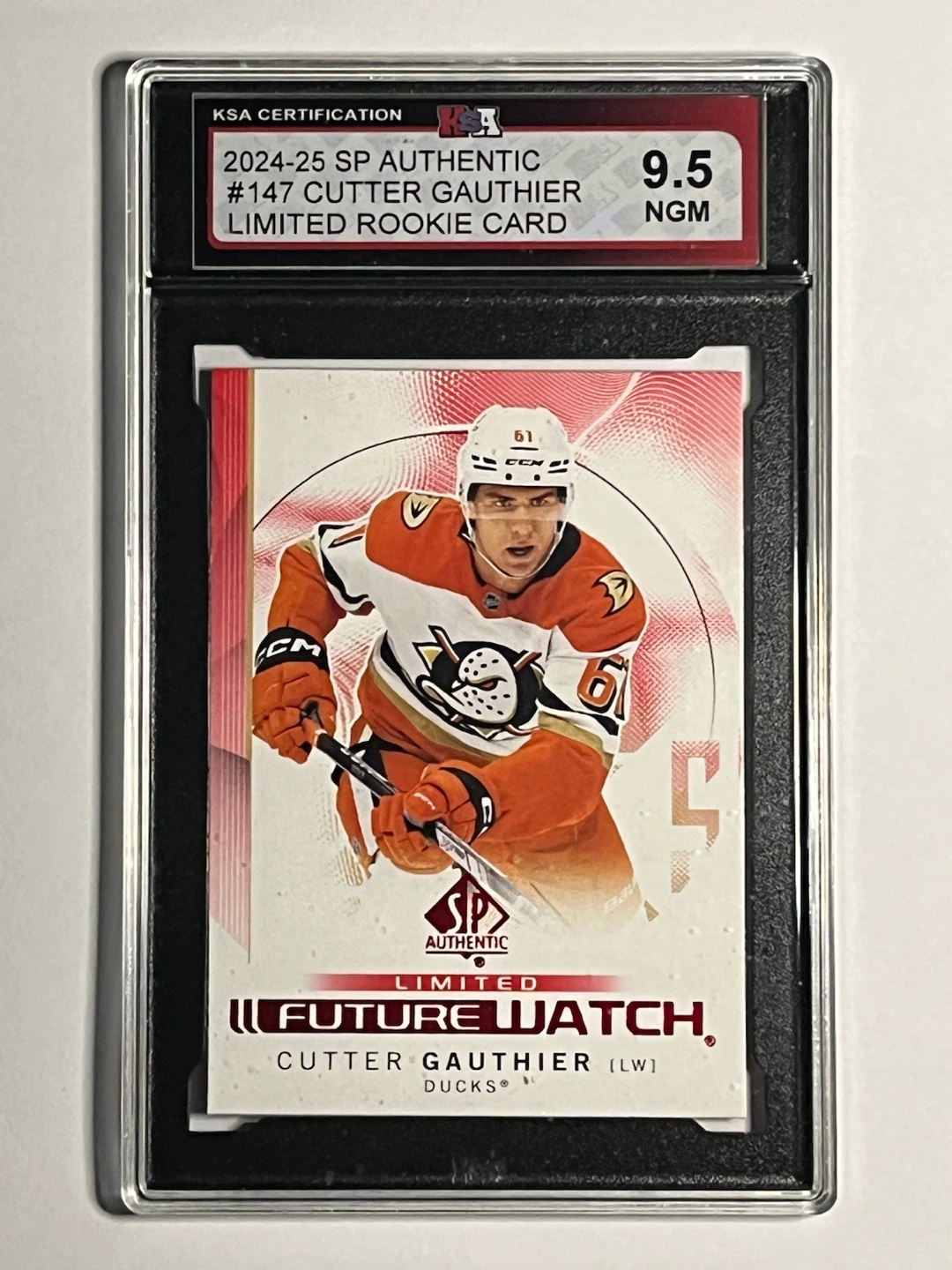 2024-25  Cutter Gauthier  SP Authentic Limited Rookie Card