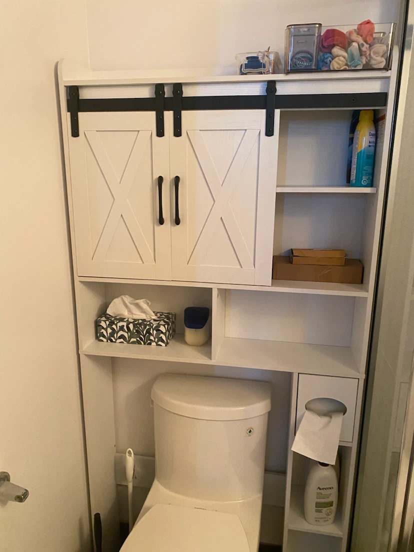 MUST GO- Over-the-Toilet Storage Cabinet - photo 2