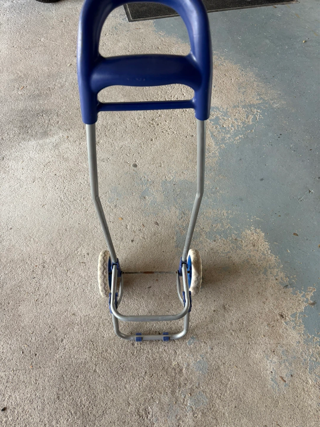 Blue and Grey Folding Hand Truck/Trolley