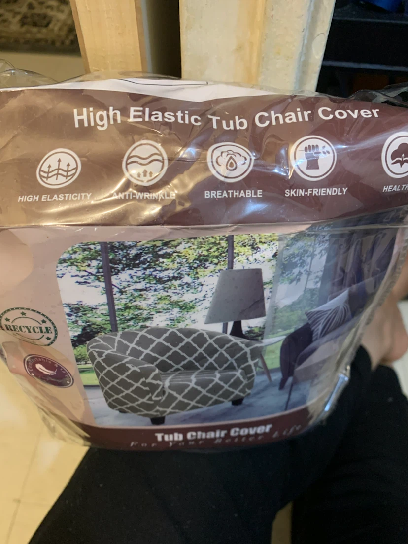 High Elastic Tub Chair Cover