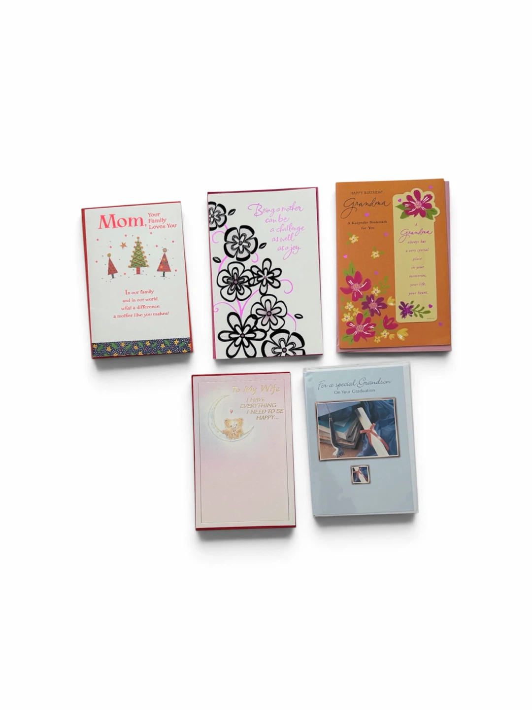5 Assorted Cards