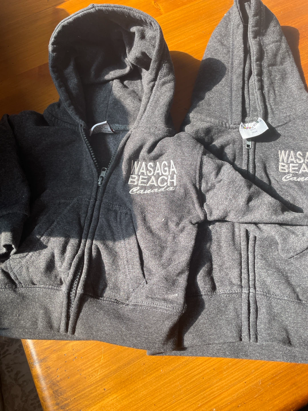 twins Wasaga Beach Canada Zip-Up Hoodie