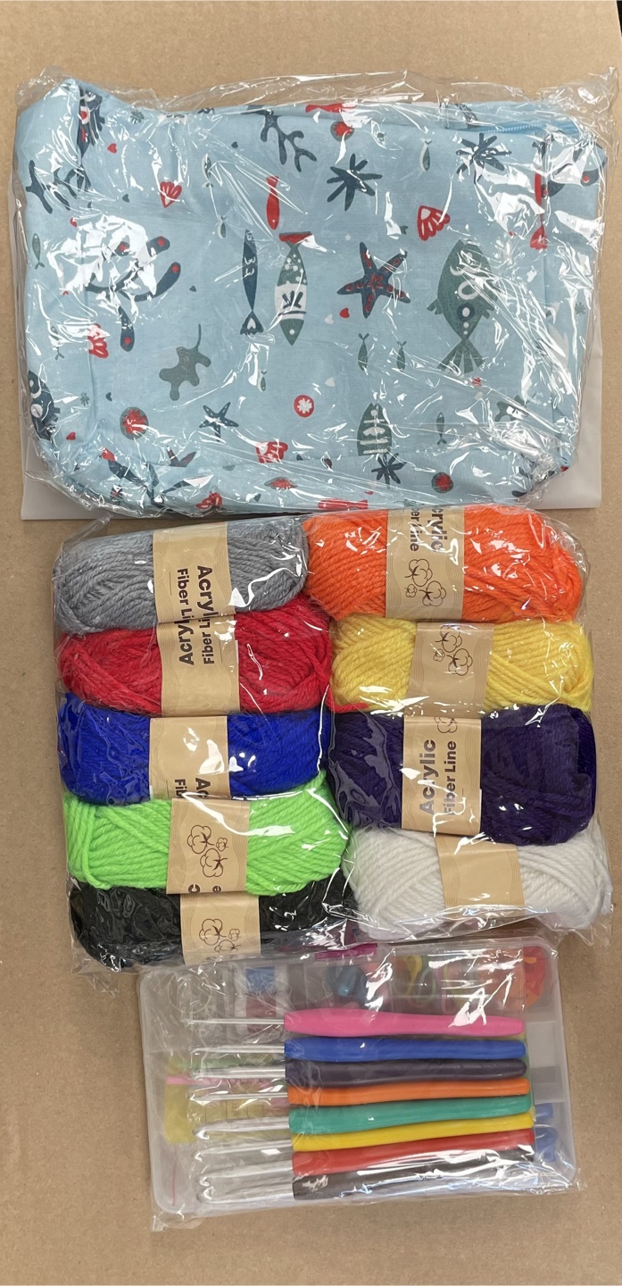 64 Pcs Crochet Kit with Bag and Yarn 2 for $20 - photo 5