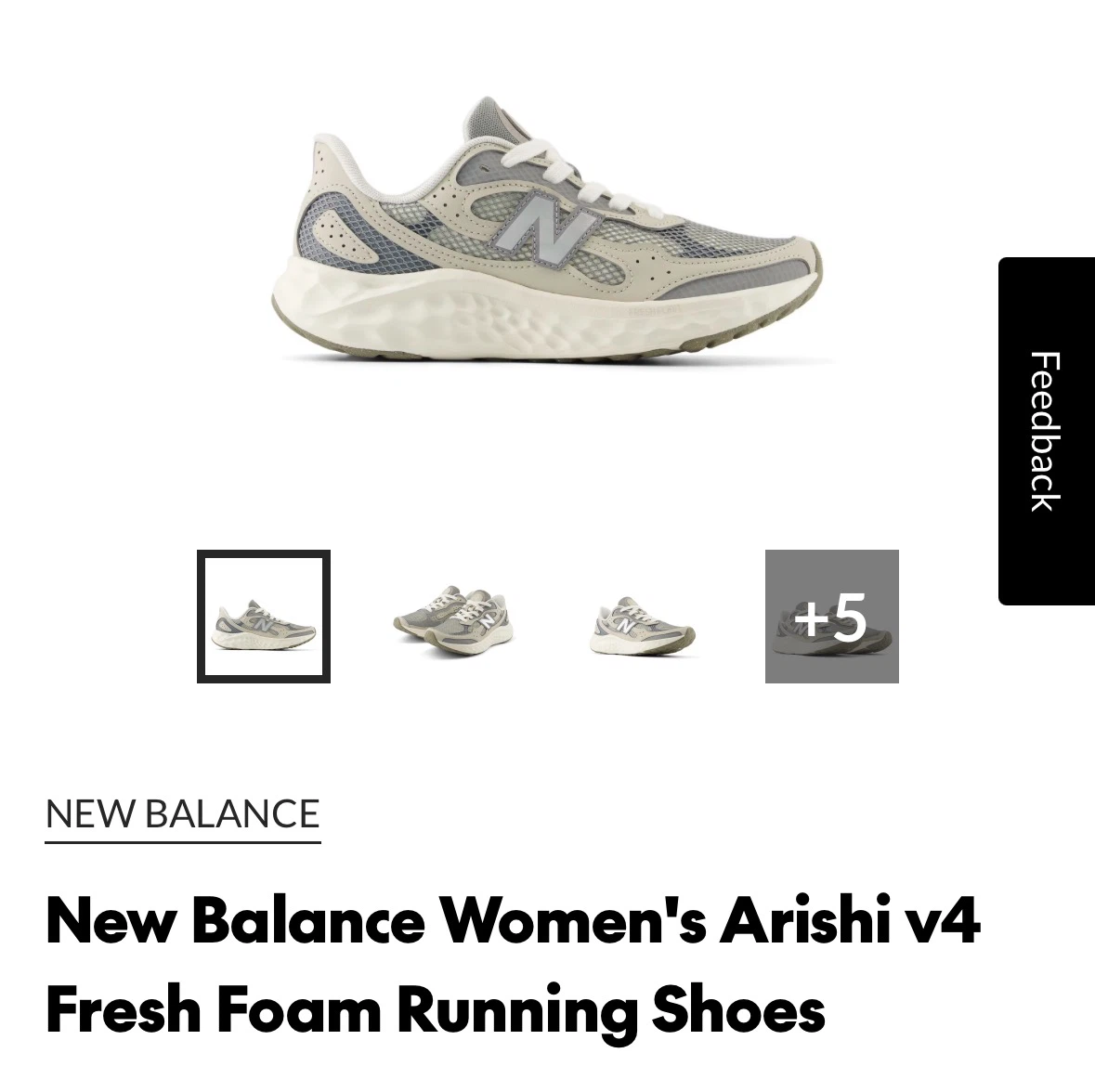 New Balance Women's Arishi v4 Fresh Foam Running Shoes - photo 2