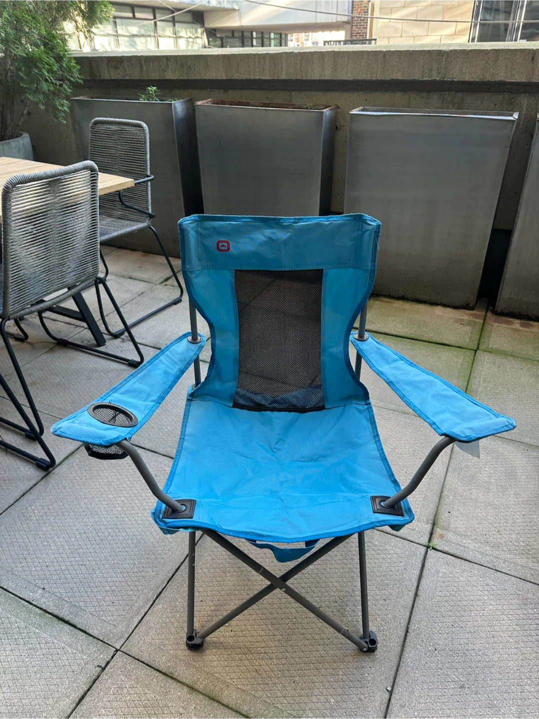 Outbound Camping Chair + 3 Folding Chairs Set – $15