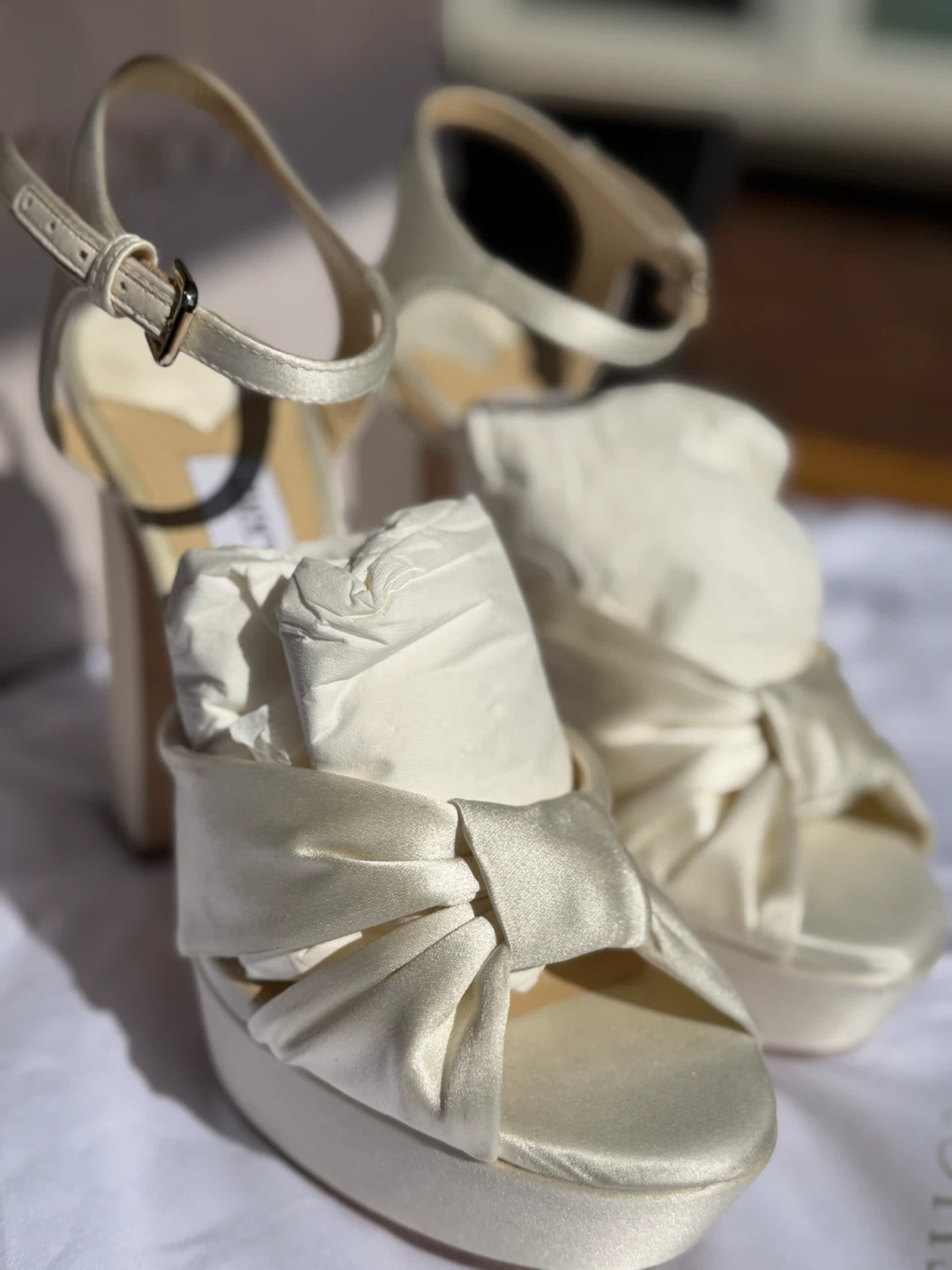Jimmy Choo Cream Bridal Collection