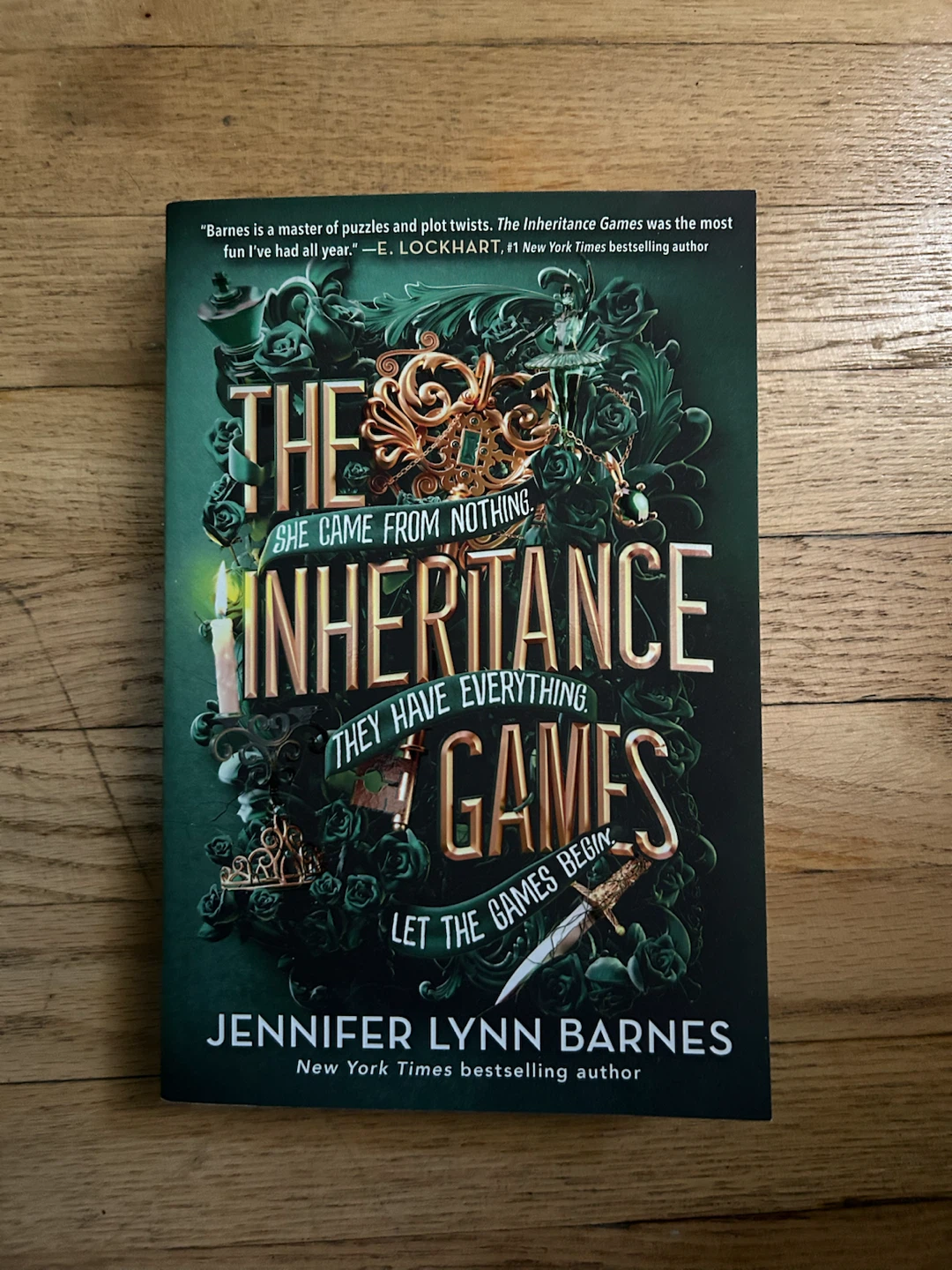 The Inheritance Games by Jennifer Lynn Barnes