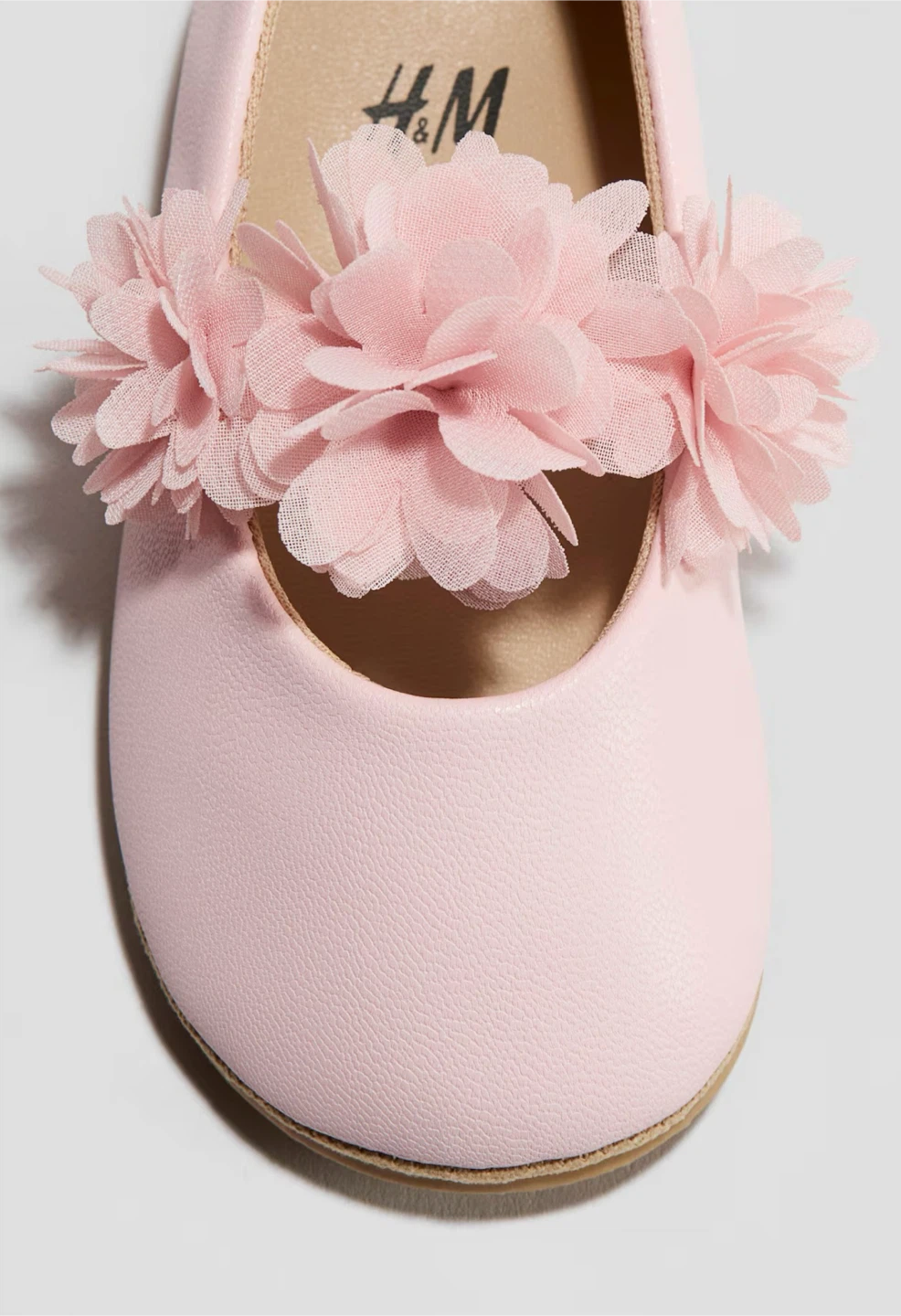 H&M Pink Ballerina Flats with Flowers - EUR 24 - photo 2