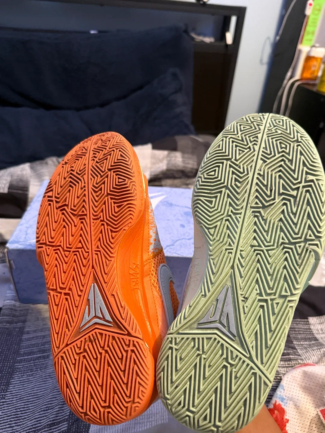 Nike Ja 1 (GS) Bright Mandarin/White Shoes - photo 2