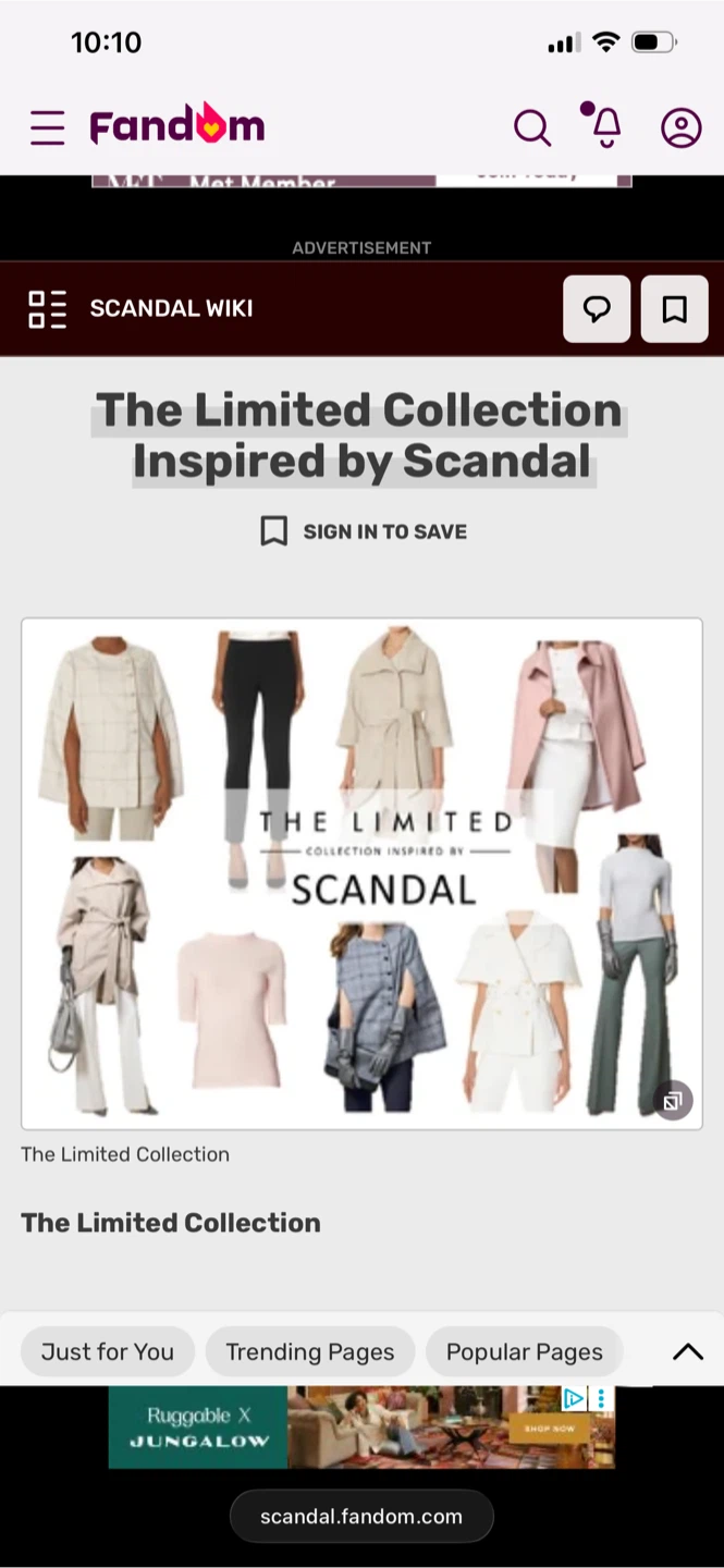 The Limited Scandal Collection Blazer and Pants