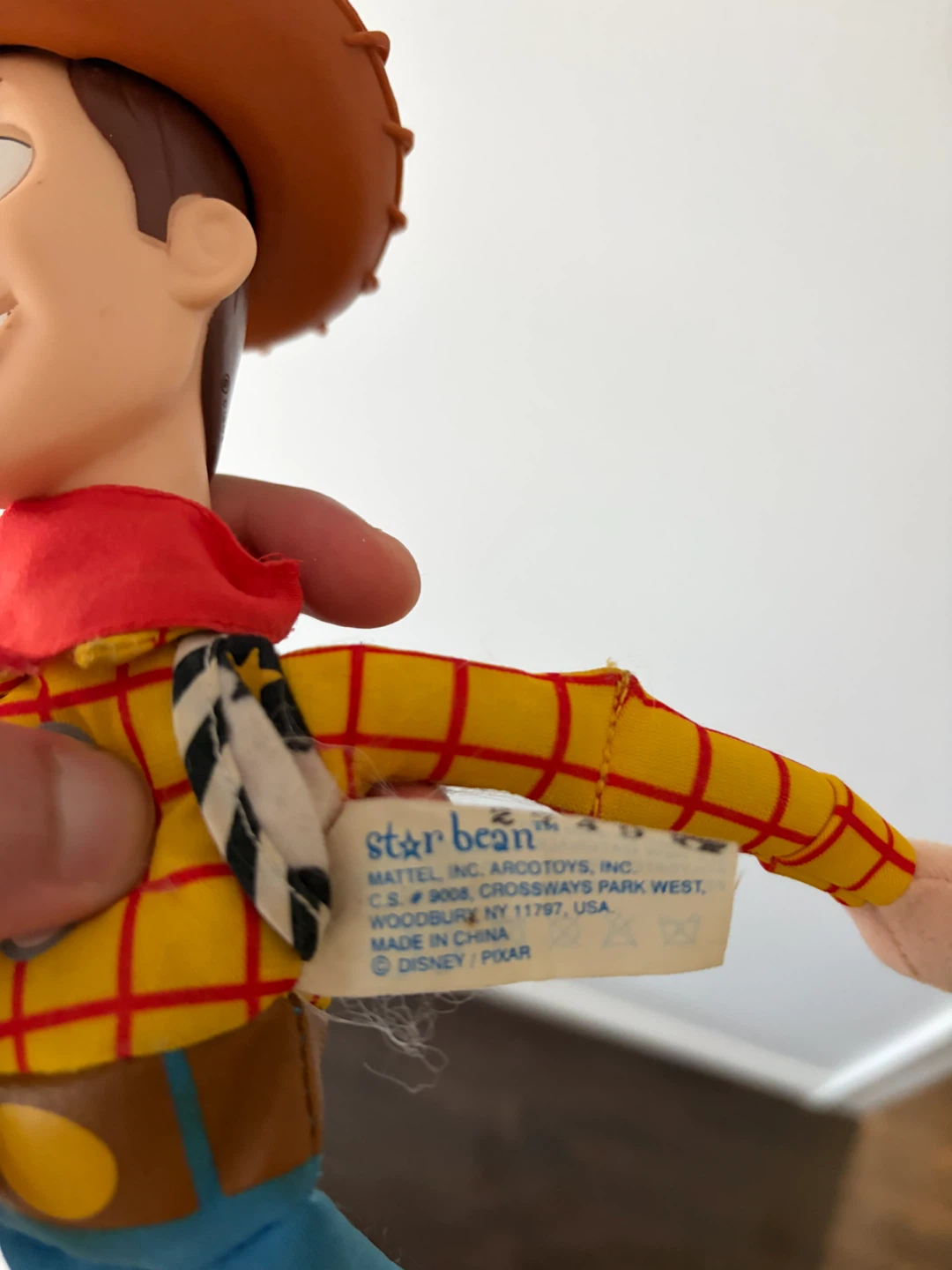 Toy Story 2 - Star Bean Woody Doll 1998 - photo 3