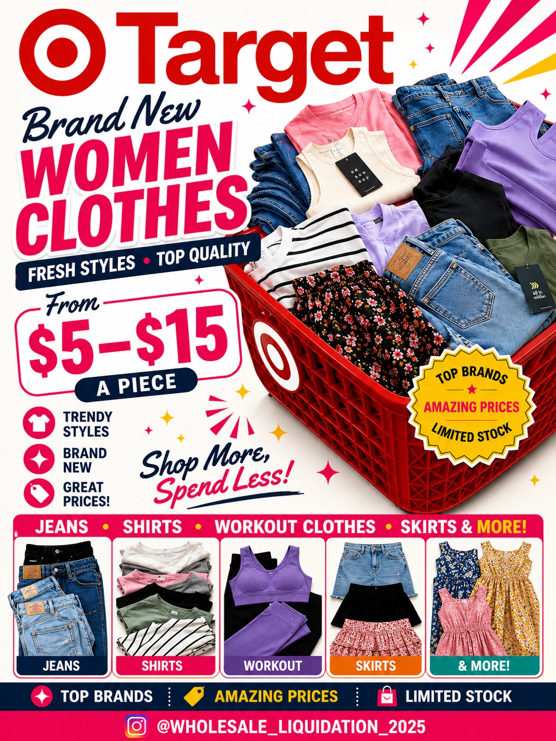 Brand New Women's Clothes from Target