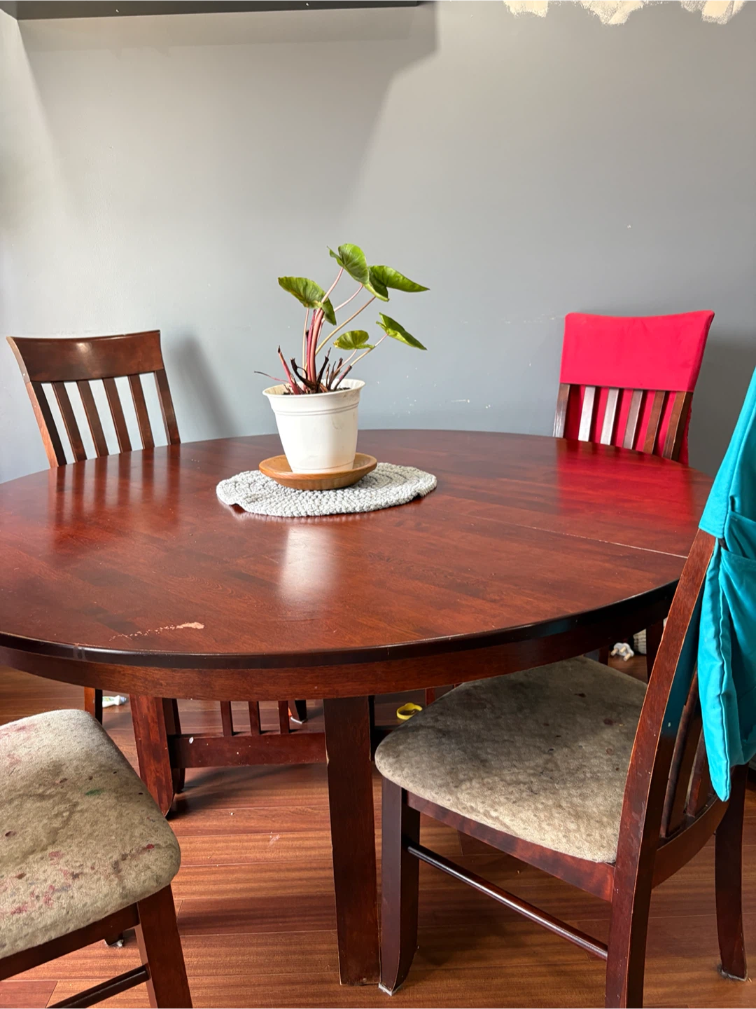 Oak dining table - photo 2