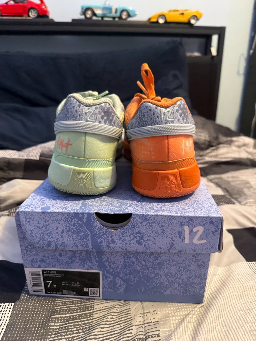 Nike Ja 1 (GS) Bright Mandarin/White Shoes - photo 4