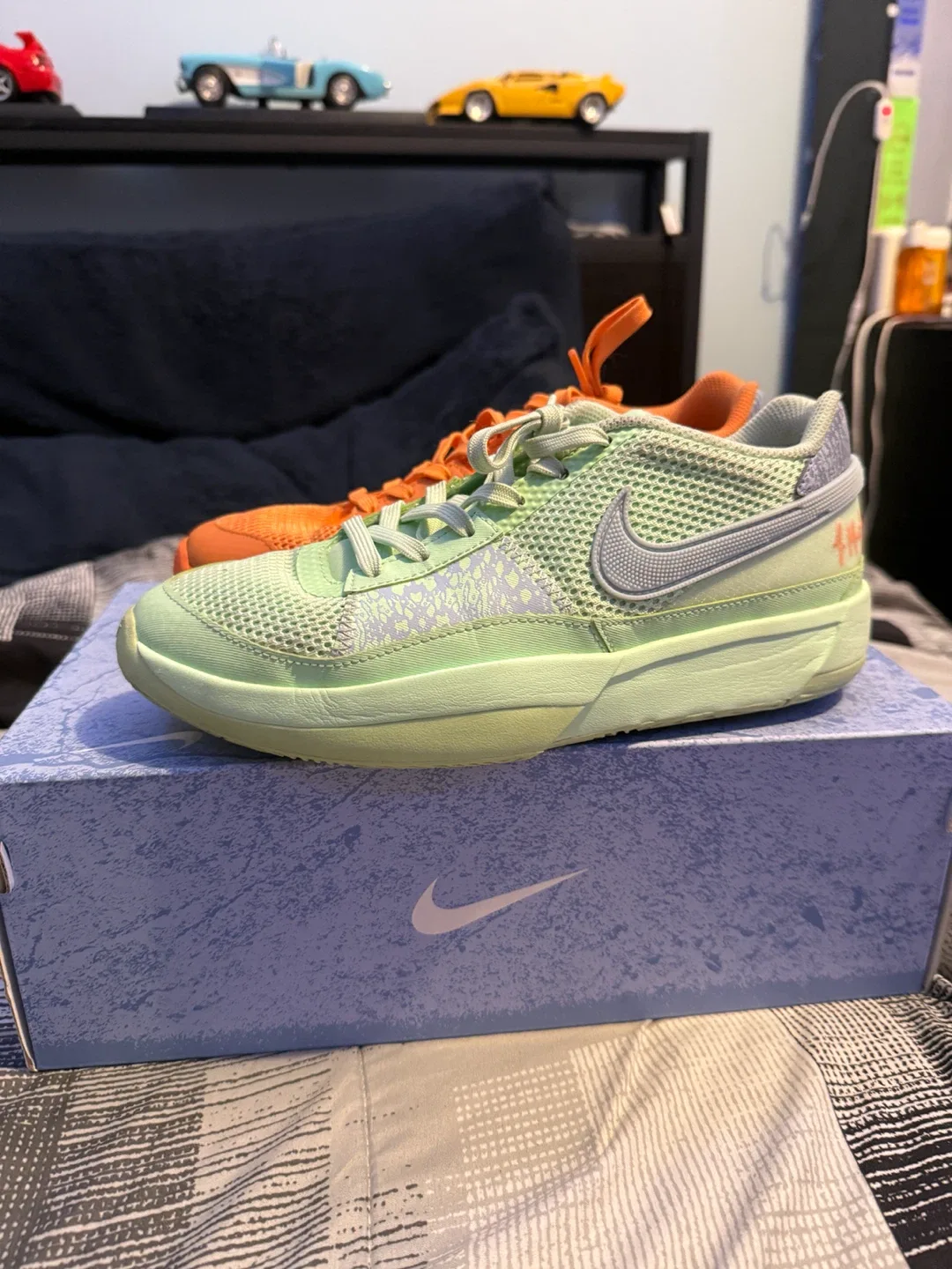 Nike Ja 1 (GS) Bright Mandarin/White Shoes - photo 5