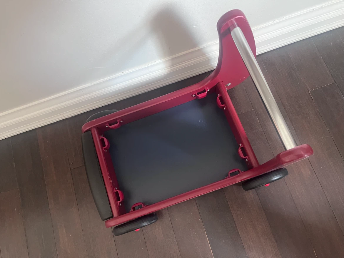 Radio Flyer Solid Wood Baby Walker and Storage Wagon - photo 4