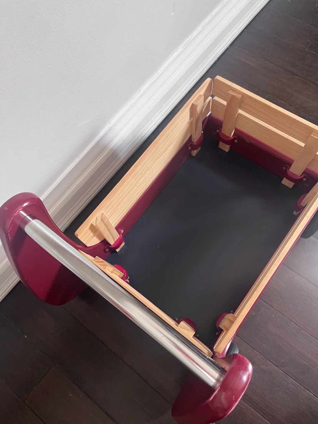 Radio Flyer Solid Wood Baby Walker and Storage Wagon - photo 5