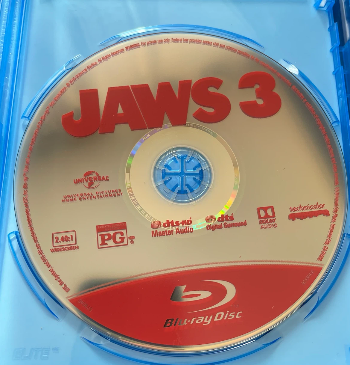 Jaws 3 Blu Ray - photo 3