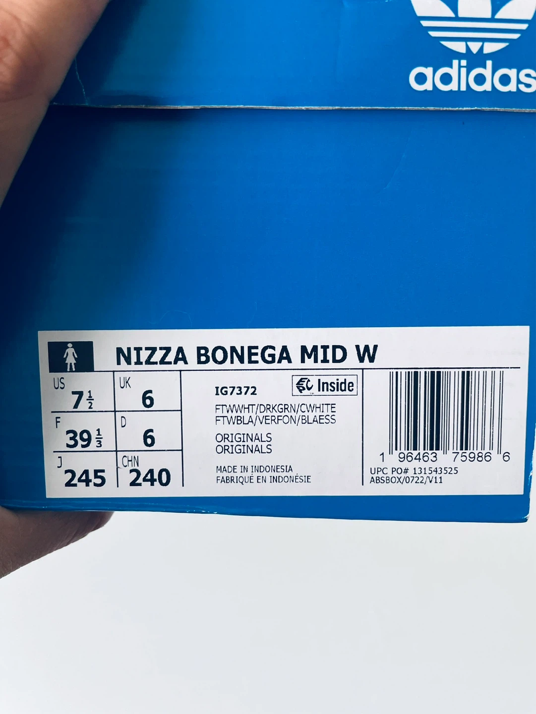 Ad!das Niza Mid Womens Shoes - photo 4