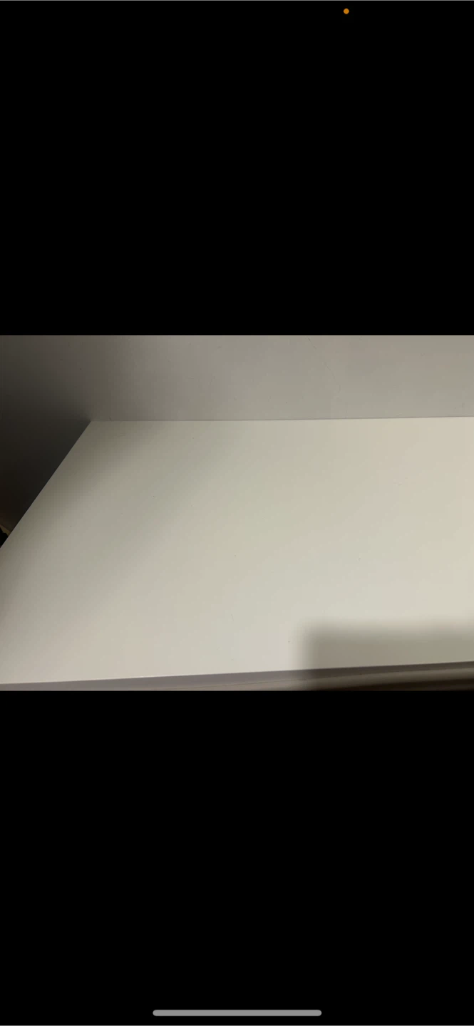 Ikea Table with Black Legs, 100cm - photo 2