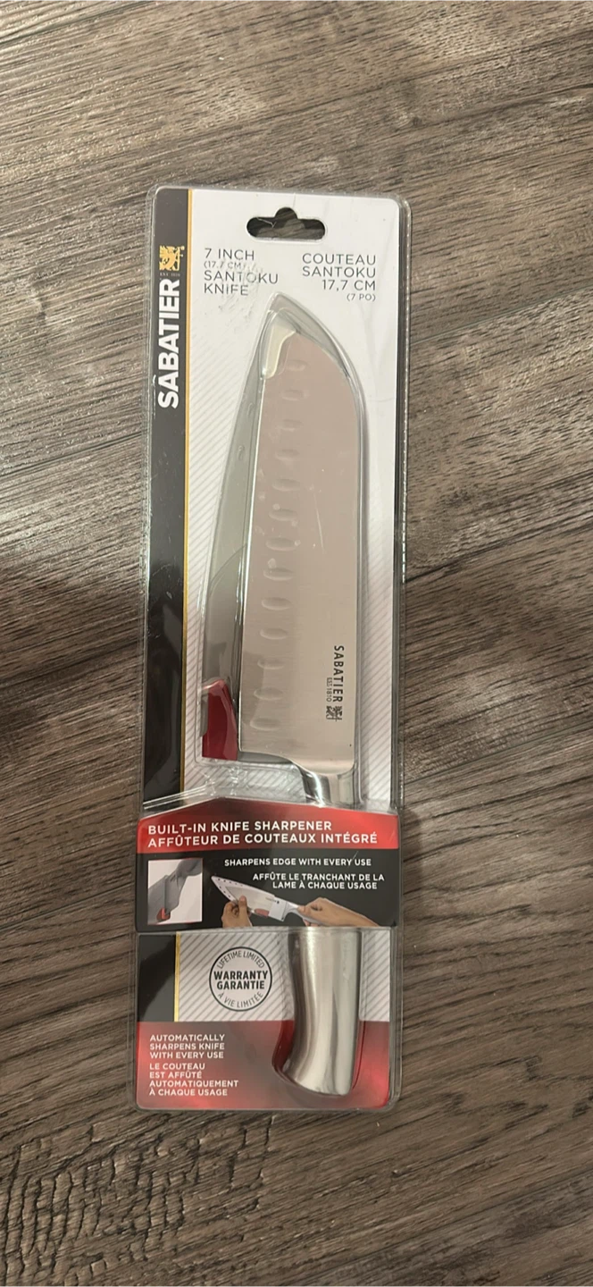 Sabatier 7 Inch Santoku Knife