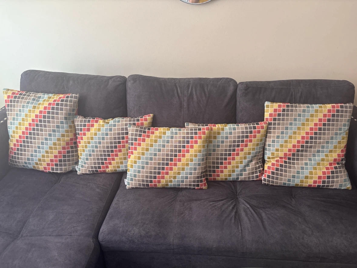 Decorative Throw Pillows - Set of 5