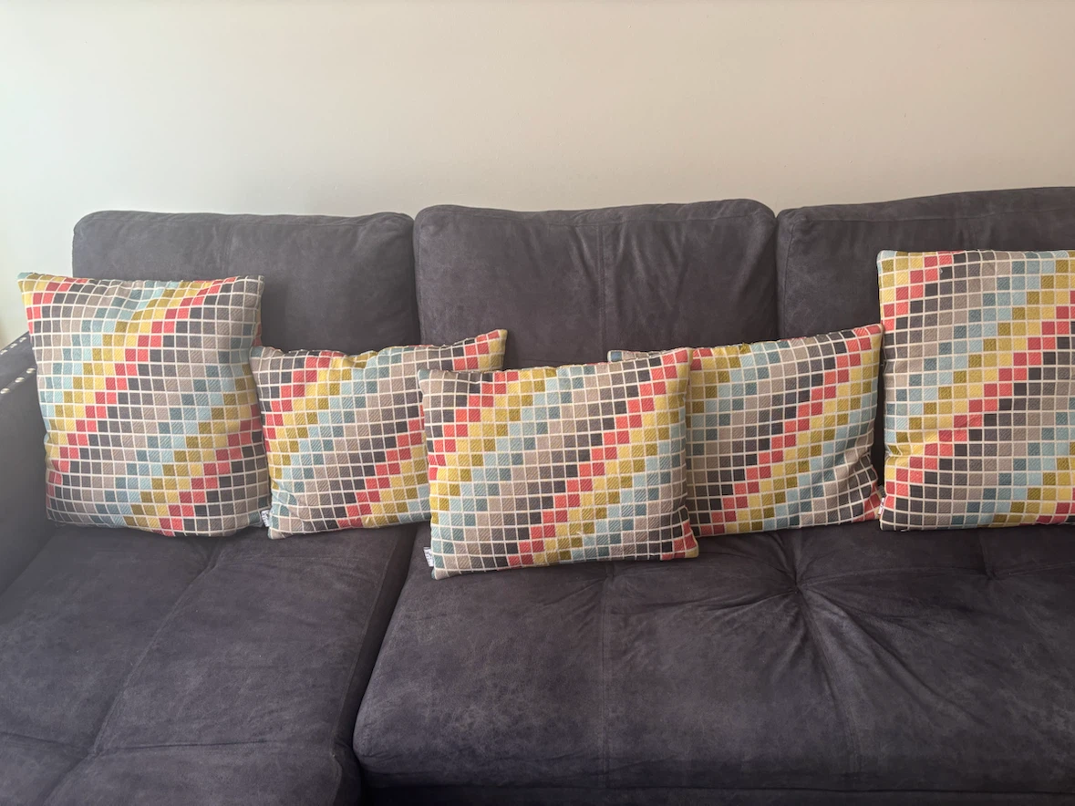 Decorative Throw Pillows - Set of 5 - photo 2