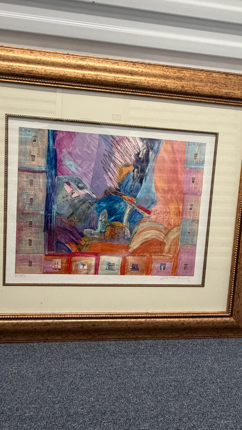 Sonnet A. Livne 25/395 Framed Print - photo 2