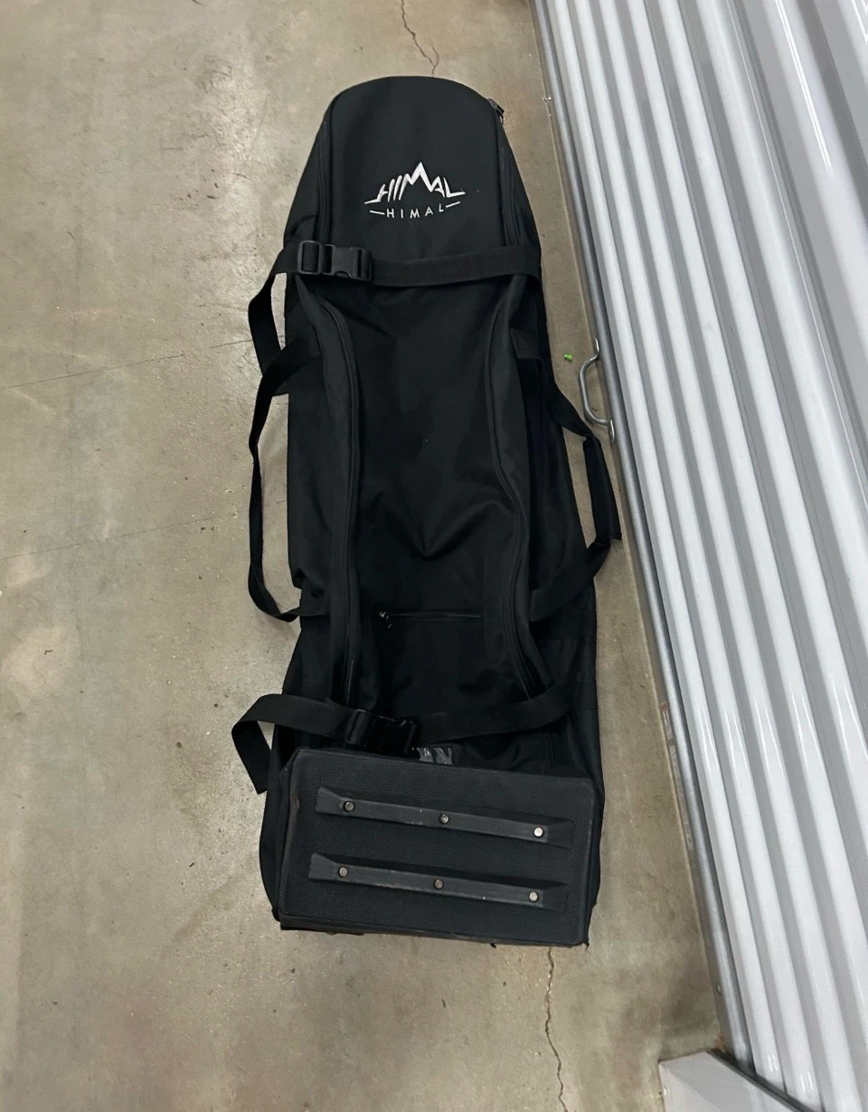 Himal Black Wheeled Travel Bag
