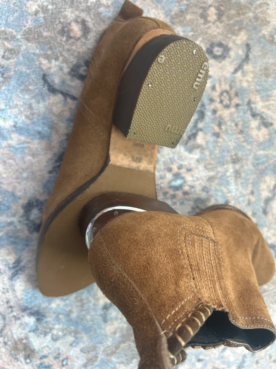 Alexander Wang Brown Suede Ankle Boots