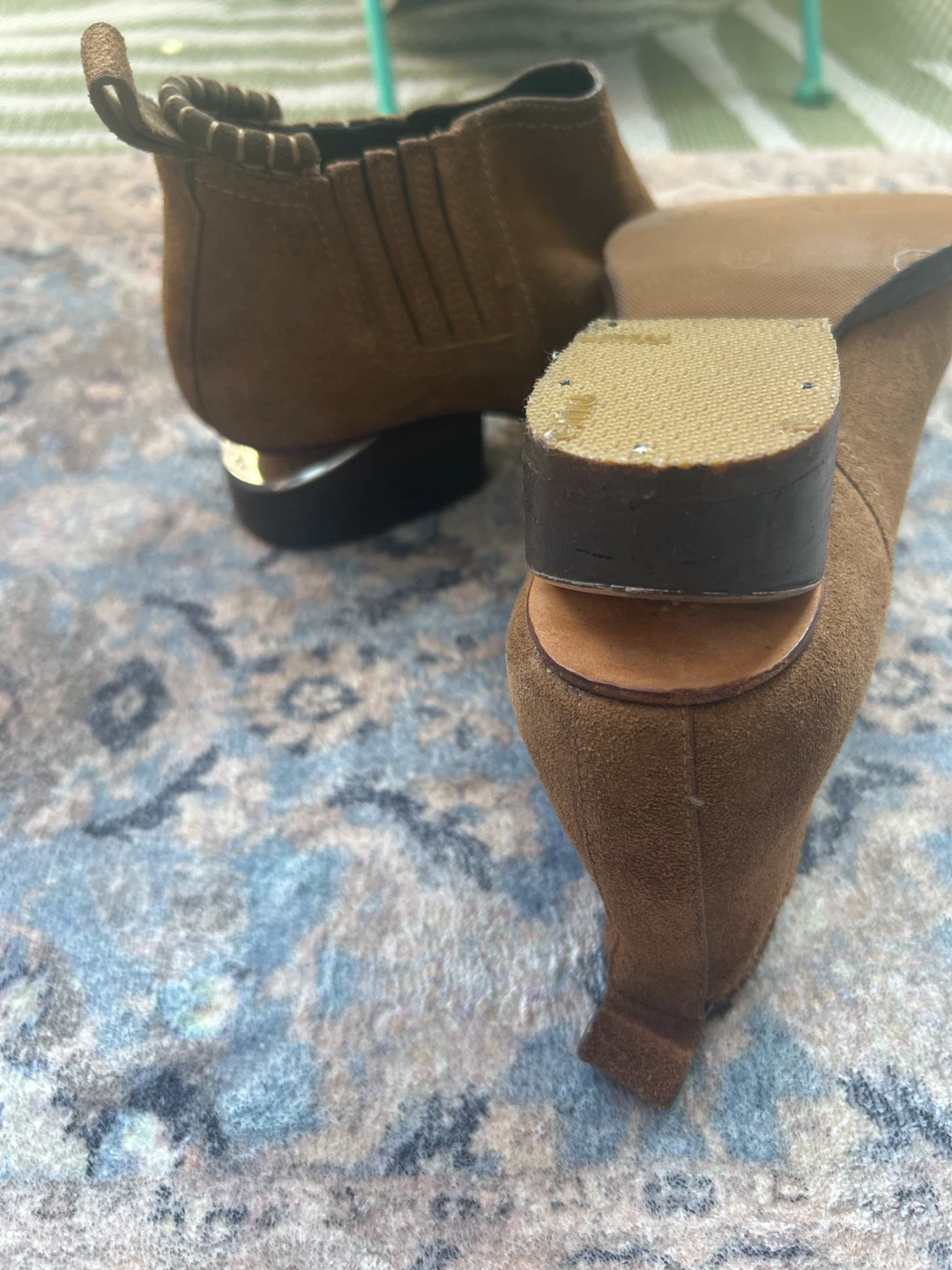 Alexander Wang Brown Suede Ankle Boots - photo 4